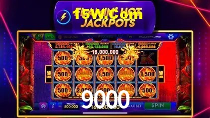 Slots com jackpots e giros grátis na 9000